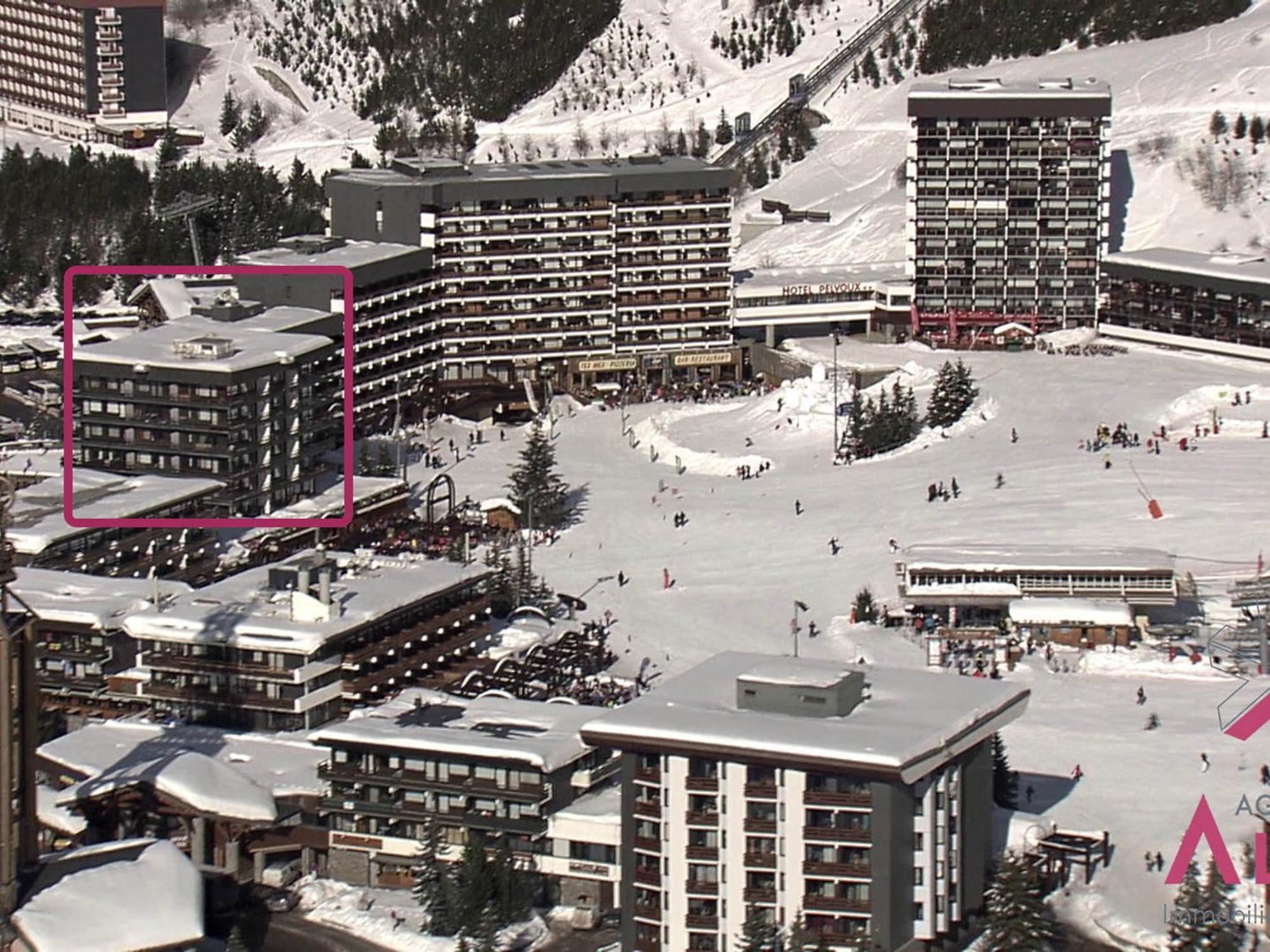 Studio Renove Pour 4, Ski Aux Pieds, La Croisette, Les Menuires - Fr-1-452-230 Saint-Martin-de-Belleville Zewnętrze zdjęcie